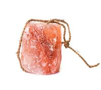 Sel cristallin Pierre à lécher avec cordon 1,4 kg, datant des années Promontoire de Himalaya