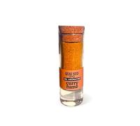 Sel Curry Fumé - Assaisonnement aux Notes Épicées, Chaudes & Légèrement Boisées | Idéal pour Viandes, Légumes, Woks & Plats Exotiques | 55 g | Verre Shot | Quai Sud