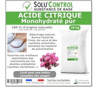 Sel d’Oseille 25 kg - Acide Oxalique 100% Naturel - Blanchir, Détacher, Rénover et Désoxyder