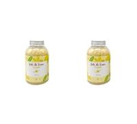 Sel de bain 450 grs - Senteur Vanille (Lot de 2)