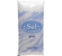 Sel de Cuisine Sel de mer gros grains pour assaisonner les plats 1000g
