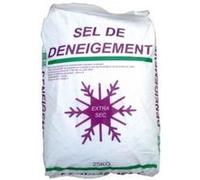 Sel de déneigement sac de 25kg - SEL DENEIG 25KGS