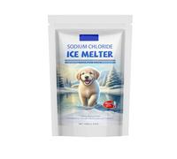 Sel de litière respectueux des animaux - Chlorure de sodium glace pour animaux de compagnie | Doux pour la peau, non irritant | Fonte rapide et durable sur les allées, les chemins et les terrasses (1