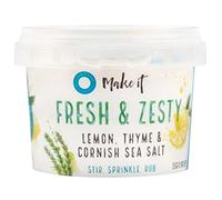 Sel de mer de Cornouailles - saveur - Pots de pin (citron et thym - 55g)