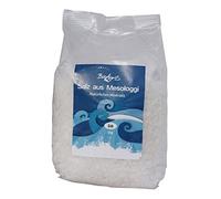 Sel de mer grossier 1 kg de Mesologgi Grèce - Naturel - Pur - Sel de mer grecque gros grain pour moulins à sel