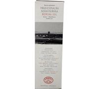 Sel de mer iodé traditionnel non raffiné (1 kg par sac), non raffiné, idéal pour la cuisine et le sel de table, paquet de 12