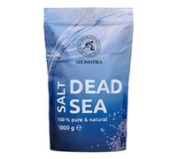 Sel de Mer Morte 1000g (zipper) - Pur et Naturel 1Kg - Idéal pour Bien Dormir - Soulagement du Stress - Bain - Beauté - Relaxant - Sels de Bain - Bath Salt Dead Sea