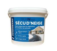 Sel déneigement écologique magnésium, seau 4kg, anti-verglas longue durée -30 °C, respectueux animaux, sols, végétation