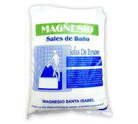 Sel d'Epsom Naturel 4,5 kg - Magnésium Santa Isabel. Sulfate de Magnésium Pur des Anciens Thermes de La Higuera - Sels de Bain Relaxants pour Bain de Pieds, Récupération Musculaire et Enveloppements