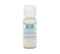 Sel doux de Cervia BIO avec moulin 95 g - Gros sel marin intégral biologique - Moulin rechargeable - Idéal pour viande, poisson, légumes, pinzimonio, pain, huile d’olive vierge extra