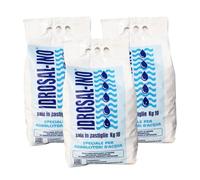 Sel en pastilles pour purificateur d'air et adoucisseur 10 kg IDROSAL (3 sacs)