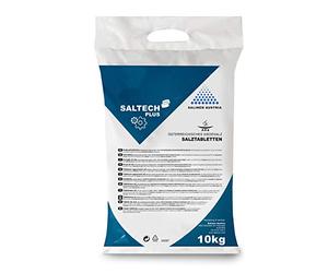 Sel en pastilles pour purificateurs et adoucisseur 10 kg 100 % pur autrichien Saltech Plus (1 sac)