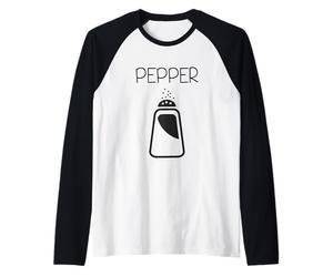 Sel et Poivre Simple Facile Halloween Assorti Costume Manche Raglan