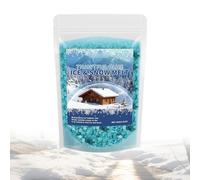 Sel gemme granulaire à action rapide pour allées et trottoirs, fait fondre la glace jusqu'à -16 °C, faible corrosion, sac refermable de 100 g