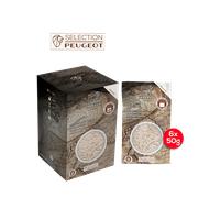 Sel Guérande Sel marin gris de cuisine de Guérande, 300g - 6 sachets fraicheur de 50g Peugeot