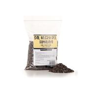 Sel noir de l'Himalaya - 900 g - Sel minéral naturel de l'Himalaya - Gros cristaux pour cuisiner et assaisonner
