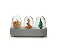 - Sel Poivre et porte cure dents Ecologie - Gris clair - Forest
