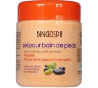 Sel pour bain des pieds sensibles aux mycoses et aux gerçures entre les orteils BINGOSPA 550g