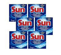 Sel régénérant - SUN CLASSIC - Lave-vaisselle 6x1 Kg