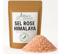 Sel Rose de l’Himalaya 250g - Gros Cristaux pour Cuisine et Moulin - Pur, Non Raffiné, Naturel - Format - L’Artisan du Vert