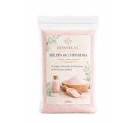 Sel Rose de l’Himalaya Fin 200g - KOSMÉAL - Sel Non Raffiné 100% Naturel - Origine Himalaya - Usage Alimentaire & Soin
