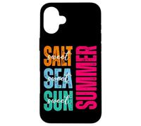 Sel Sweet Sea Sweet Sun Sweet Summer Coque pour iPhone 16 Plus