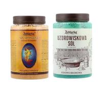 Sel Thermal Iodé Bromé Zabłocka 1 kg + 1,2 kg - Bain Minéralisant Haute Concentration en Oligoéléments - Soin Relaxant Régénérant Muscles Articulations Peau