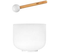 Sela 8" Crystal Singing Bowl Frosted B - 440 Hz