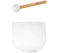 Sela 9" Crystal Singing Bowl Frosted A - 440 Hz