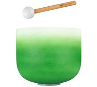 Sela Crystal Singing Bowl Chakra 11" - Green, Heart, F (432Hz)
