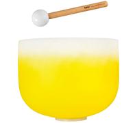 Sela Crystal Singing Bowl Chakra 12" - Yellow, Solar Plexus, E (432Hz)