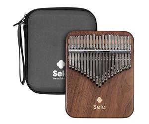Sela Kalimba 21 Black Walnut Solid