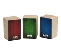 Sela Percussion Mini Cajon Shaker Set Se 108 Guiros - shakers G