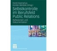 Selbstkontrolle im Berufsfeld Public Relations