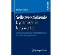 Selbstverstarkende Dynamiken in Netzwerken - Markus Burger - SpringerVerlag Berlin and Heidelberg GmbH amp Co. KG - Livre en Allemand - Paperback Markus BurgerMarkus Burger (Auteur)
