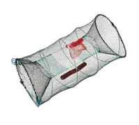 SELE Nassa « Tromperie » pliable - Piège de courrier pour poissons, anguilles et crustacés - Structure à ressort pliable - Entrées à entonnoir anti-fugue - 3 tailles disponibles (1 pièce 30 x 90)
