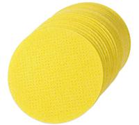 Selead Papier Abrasif 225mm Pastilles Abrasives Permanentes 25 Pièces de 5 x Grain 60/80/120/180/220 Disques Abrasifs Perforés Feuilles Abrasives Ponceuse Pour Cloisons Sèches