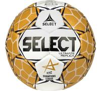 Select - Ballon de Hand Replica EHF Champions League V23 Blanc/Or Taille 2
