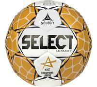 Select Ultimate Handball Adulte Unisexe, Blanc/doré, 3