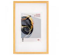 walther design Select Hsx040H Cadre Photo en Bois avec Verre Synthétique, 30 X 40 Cm, Naturel
