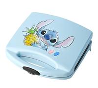 Select Brands Disney Lilo & Stitch, Appareil à croque-monsieur, fromage grillé, ustensiles de cuisine, plaques en céramique antiadhésives, presse à panini, image de point d'impression, machine