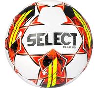 Select Club DB V22 Ballon de Football, Blanc/Rouge, Taille 5