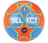 SELECT Combo Ballon de handball Adulte Unisexe, Bleu-Orange Taille 1
