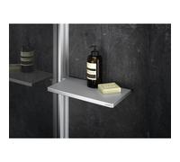 Select + Étagère tablette pour montage sur profilé mural, sans perçage, Argent mat (SL2101087)