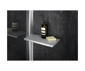 Select + Étagère tablette pour montage sur profilé mural, sans perçage, Argent mat (SL2101087)