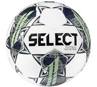 Select Futsal Master FIFA Basic Ball Master WHT-GRE Ballon de Football Unisexe Blanc/Gris/Noir/Vert Taille 4