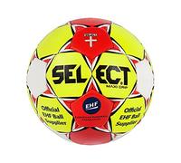 Select Maxi Grip Handball Mixte, Gelb/Rot/Weiß, 3