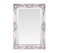 Select Mirrors Certains miroirs Haywood Miroir Mural - Vintage Chic, Style Baroque Rococo - 50 cm x 70 cm (Argent Antique)