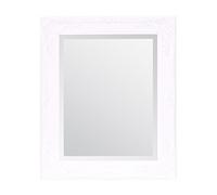 Select Mirrors Miroir mural Rhone - Style français vintage, baroque antique - 50 x 60 cm (Blanc mat)