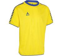 Select Mixte Player Shirt S/S Argentina Maillot, Yellow/Blue, M EU